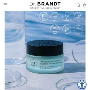 Dr. Brandt Hydraglass Prep Serum Gel